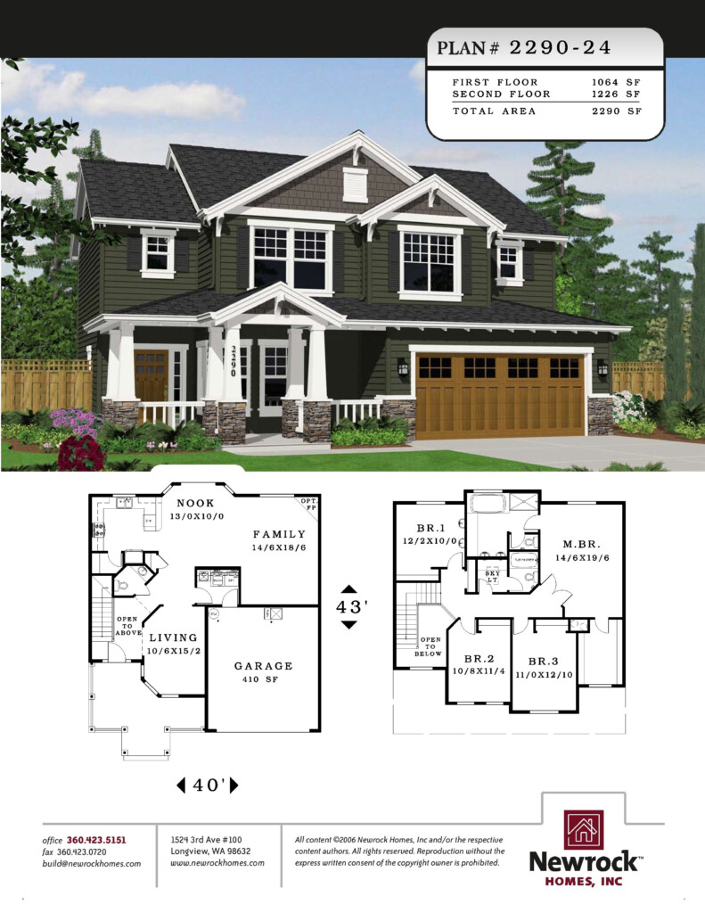 Exploring Suburban House Floor Plans House Plans - 4 Bedroom Suburban Family House Floor Plan