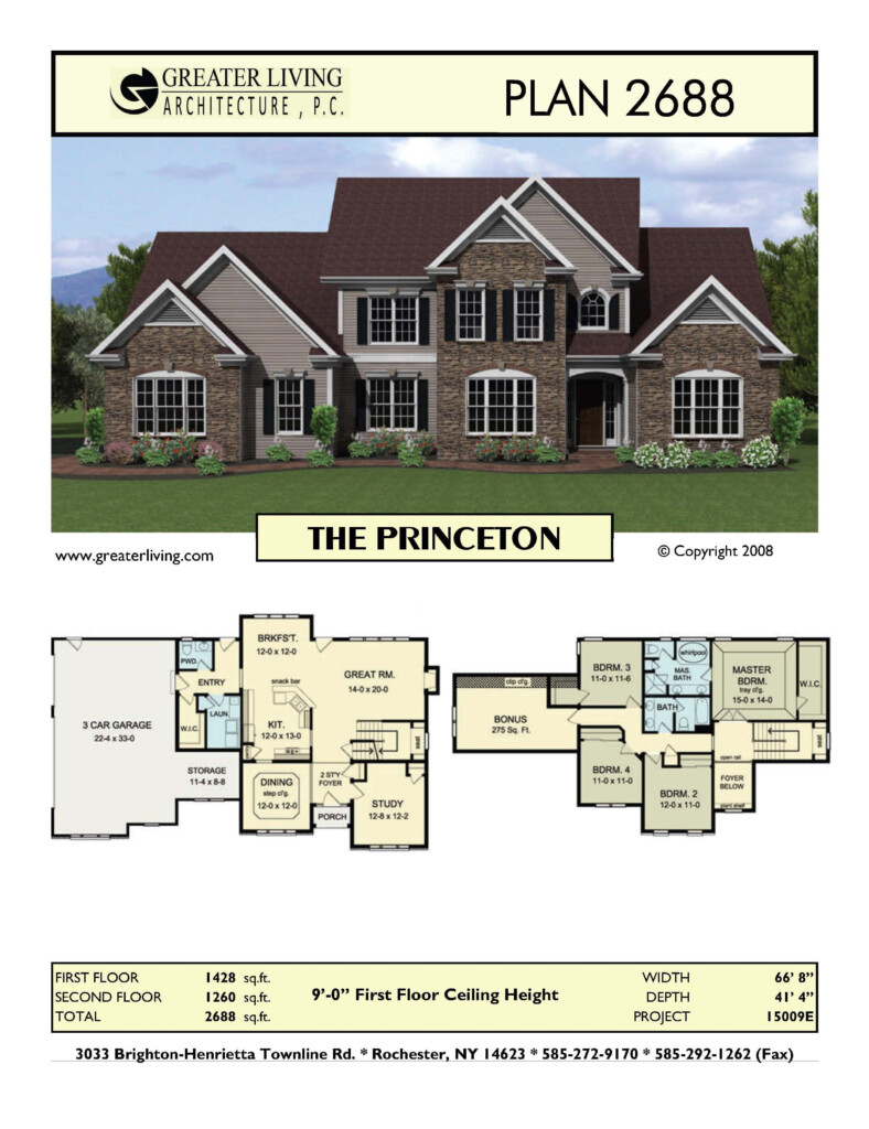 Family House Floor Plans A Comprehensive Guide House Plans - 4 Bedroom Suburban Family House Floor Plan