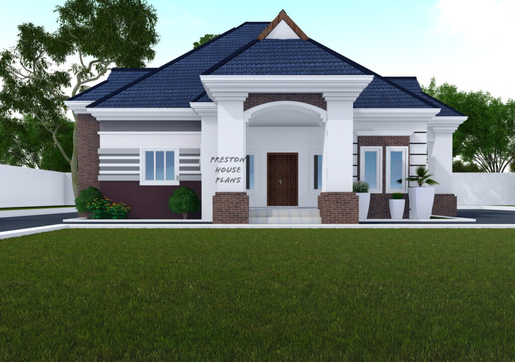 Floor Plan 4 Bedroom Bungalow House In Nigeria Www resnooze - 4 Bedroom Bungalow House Floor Plans In Nigeria