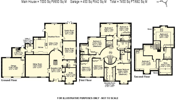 Floor Plan For 8 Bedroom House Template - Eight Bedroom House 8 Bedroom Floor Plan