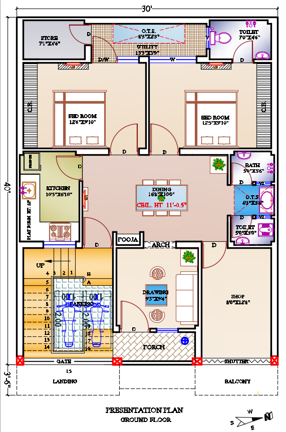 Floor Plans For A 30 X 40 House House Design Ideas - 30 X 40 House Floor Plans Pinterest 3 Bedroom