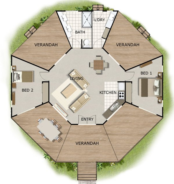 FREE HOUSE PLAN 2 Bedroom 2 Bed House Design House Design Free  - 2 Bedroom House Floor Plans Australia