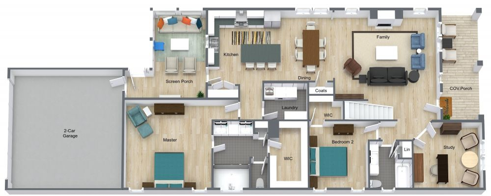 House Plans 3 Bedroom 2 Bathroom Www resnooze - 3 Bedroom 2 Bathroom House Floor Plan