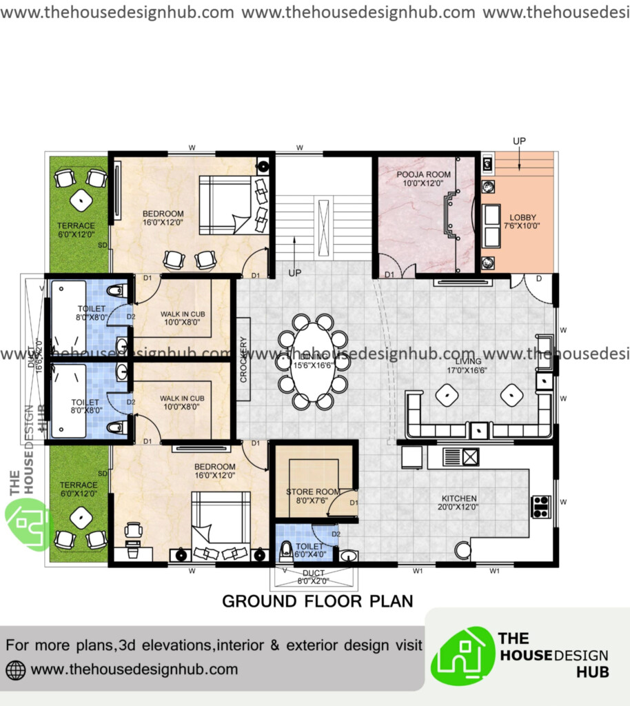 Indian Style Two Bedroom House Plans Bhk Houseplan September 2024  - 2 Bedroom House Floor Plans In India