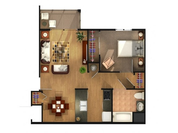 Kendallville IN Apartments Nelson Estates Apartments - Kendallville Housing Authority One Bedroom Floor Plans