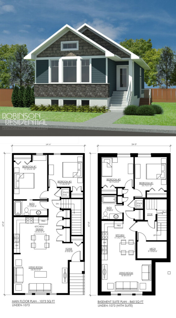 Making The Most Out Of Your House Plan With Basement House Plans - 3 Bedroom House With Basement Floor Plans