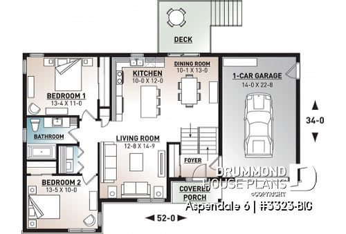 Modern Split Level House Plans And Floor With Garage - Split Level Floor Plans 4 Bedroom House Detached Garage