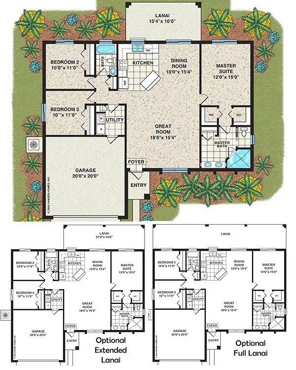 New 3 Bedroom 2 Bath House Floor Plans New Home Plans Design - 3 Bedroom 2 Bathroom Tiny House Floor Plan