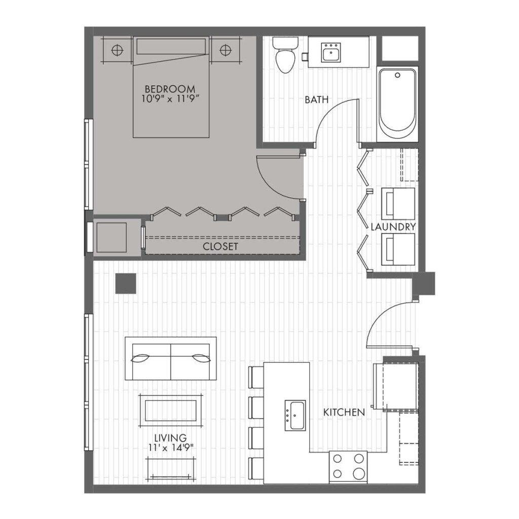 One Bedroom Floor Plan With Dimensions Floor Roma - Images House Floor Plans One Bedroom