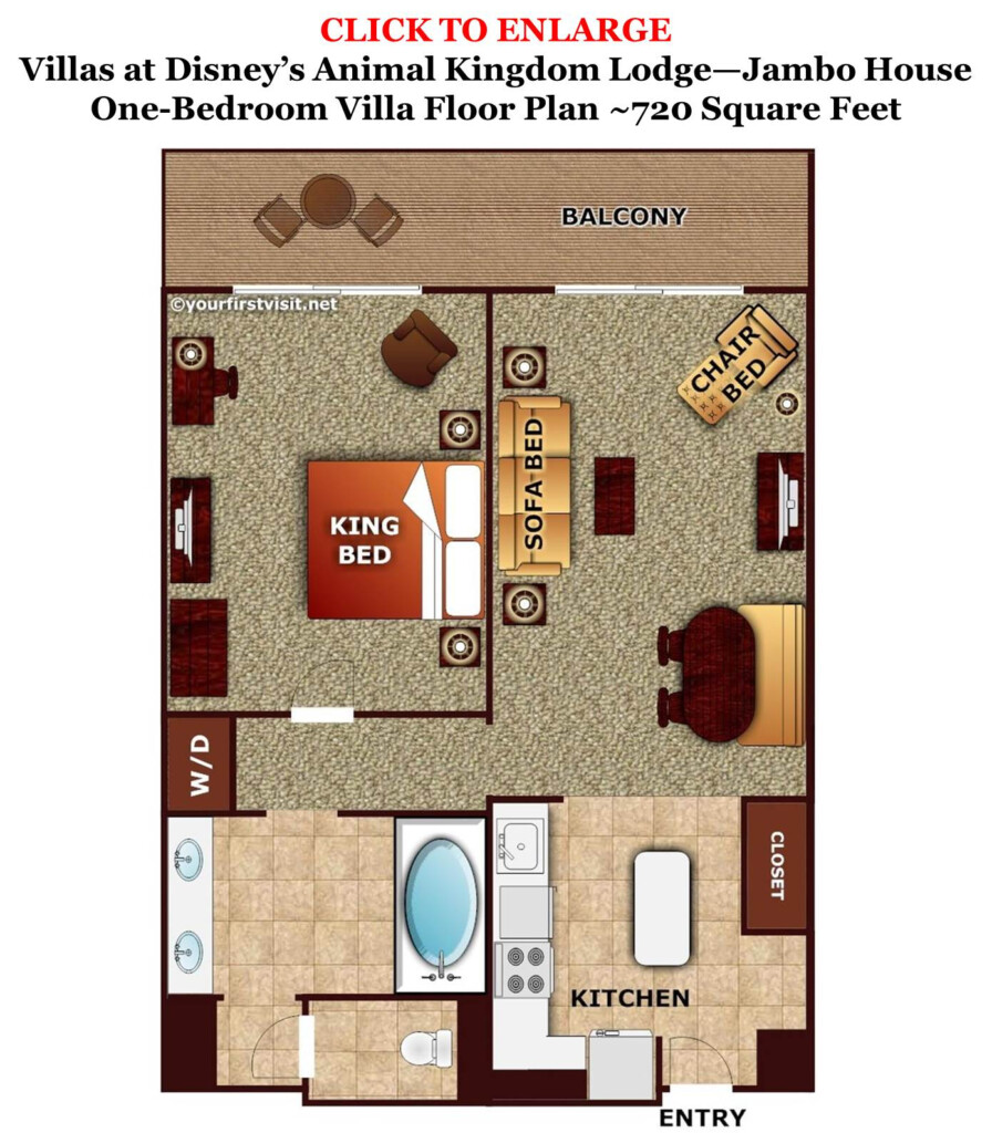 One Bedroom Villa Floor Plan Jambo House Villas From Yourfirstvisit - Jambo House 1 Bedroom Floor Plan