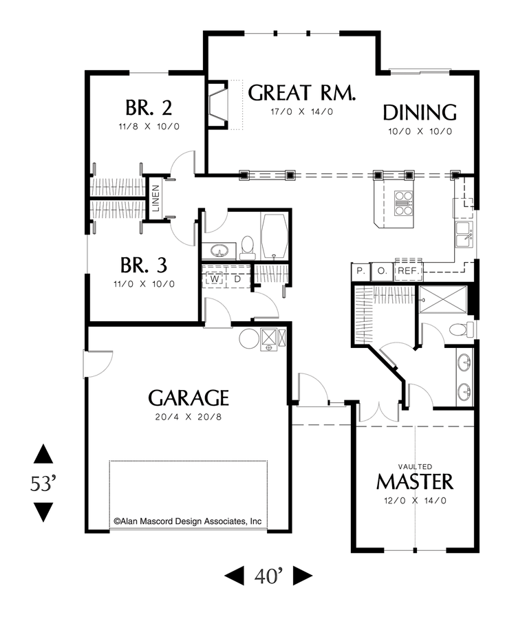 Open Floor Plan In Split Bedroom Design Plan 1131 The Maddox Is A 1463  - House Plans Open Floor Plans Split Bedrooms