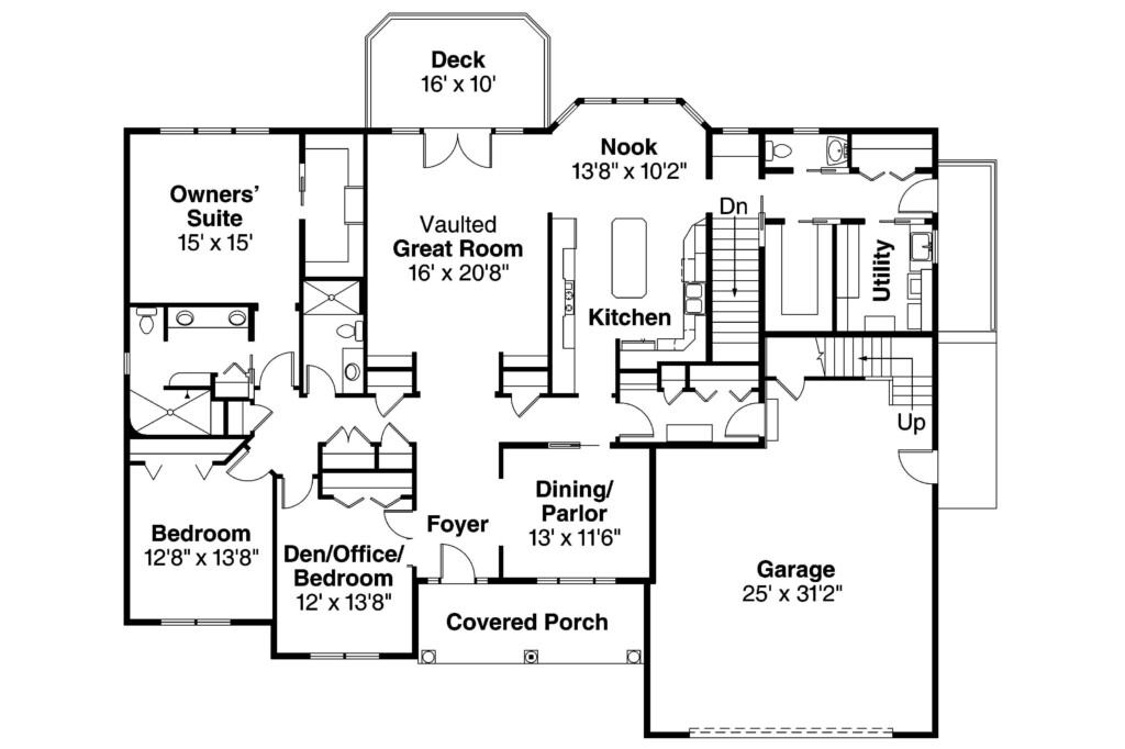 Ranch House Plans 5 Bedroom Designing Your Dream Home House Plans - 5 Bedroom Ranch Family House Floor Plan