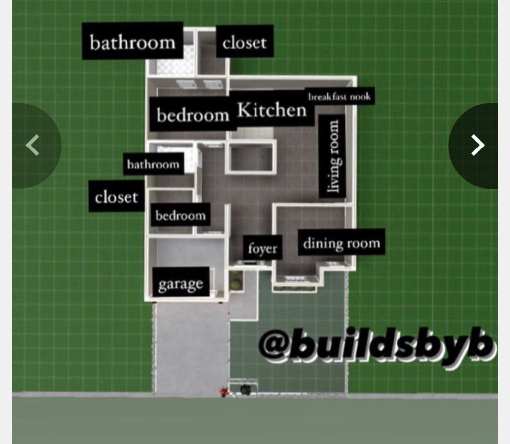 Roblox Bloxburg House Floor Plans Floorplans click - 1 Bedroom House Floor Plan In Bloxburg