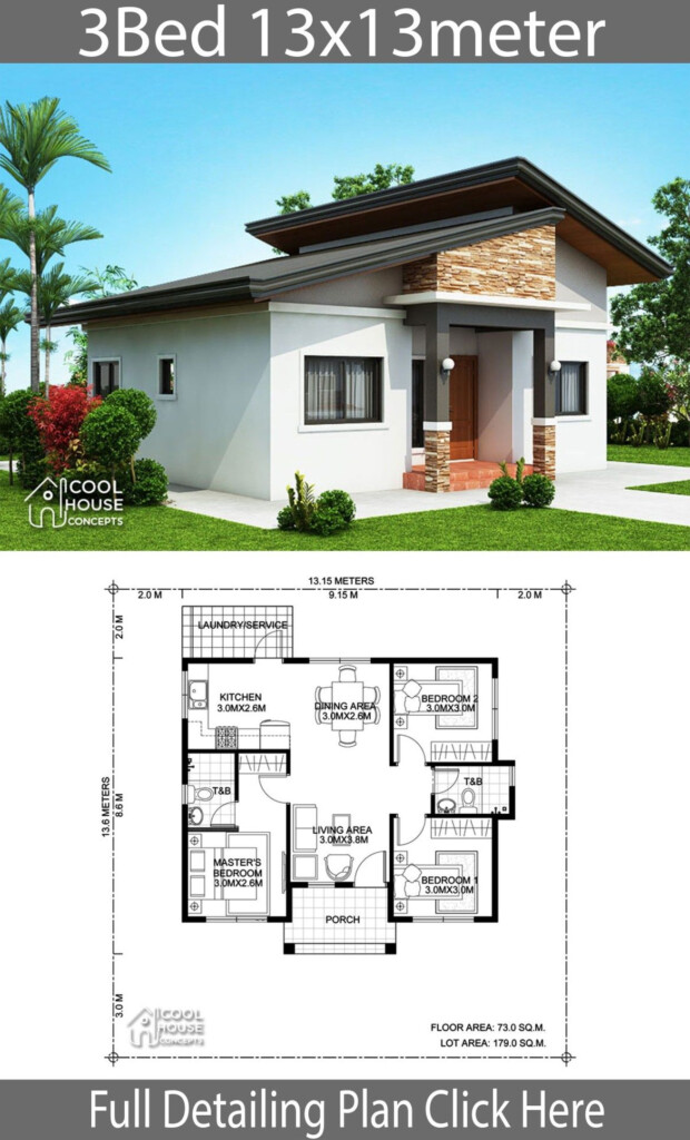 Simple 3 Bedroom House Plans How To Make The Most Out Of Limited Space  - 3 Bedroom Single Floor Simple House Plans