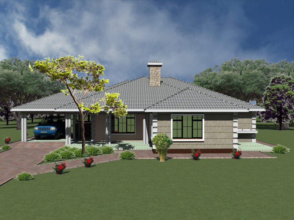 Simple 3 Bedroom House Plans With Garage HPD Consult - Single Floor 3 Bedroom House Plans With Garage