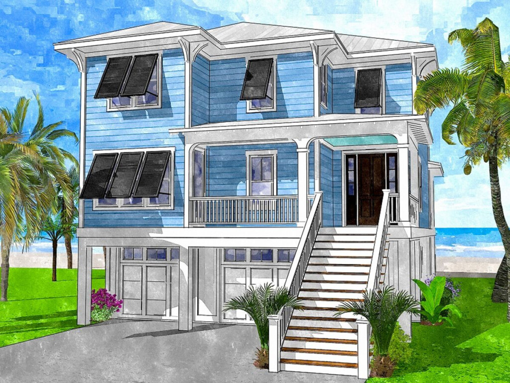 Simple Beach House Plans Enjoy The Beach Life In Style House Plans - 4 Bedroom Beach House Floor Plan