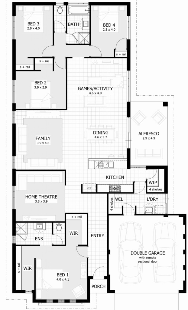 Six Bedroom House Plans Ideas For A Spacious Home House Plans - Floor Plans For A Six Bedroom House