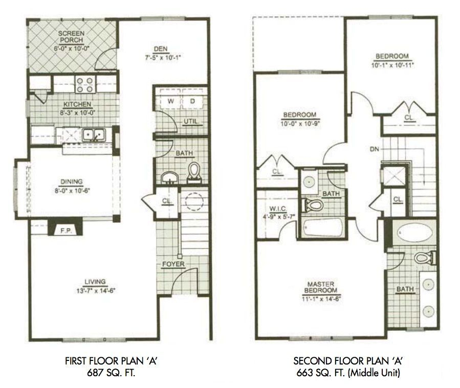 Small House Plans 3 Bedrooms 2 Storey - 3 Bedroom House Floor Plan 2 Story