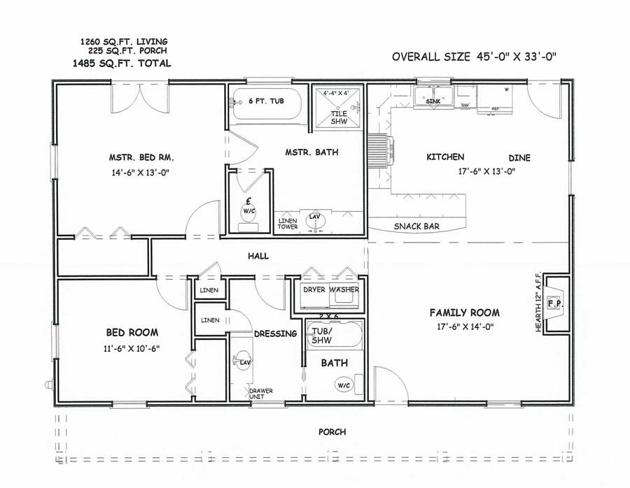 Square House Floor Plans Home Design For Every Lifestyle House Plans - 1 Bedroom Square House Floor Plans