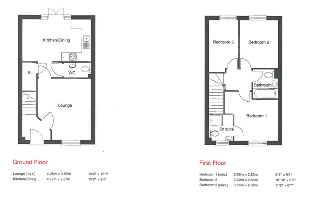 Taylor Wimpey Langdale Floor Plan Floorplans click - Taylor Wimpey 2 Bedroom House Floor Plan