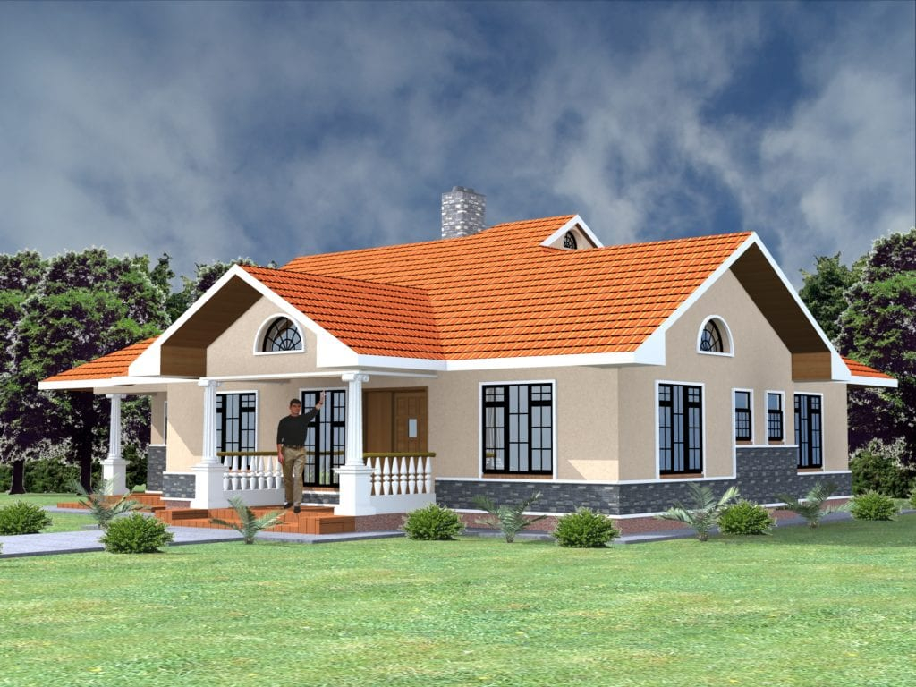 Three Bedroom Bungalow House Plans In Kenya HPD Consult - 3 Bedroom House Floor Plan In Kenya