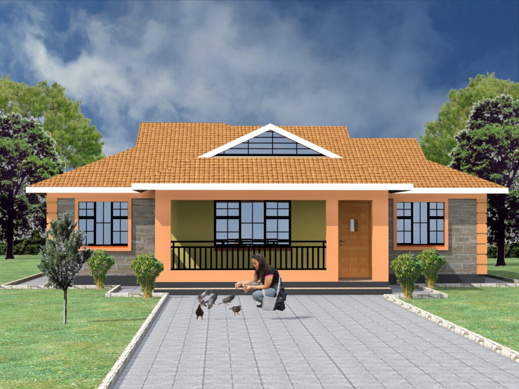 Three Bedroom House Floor Plan In Kenya Floor Roma - 3 Bedroom House Floor Plans In Kenya