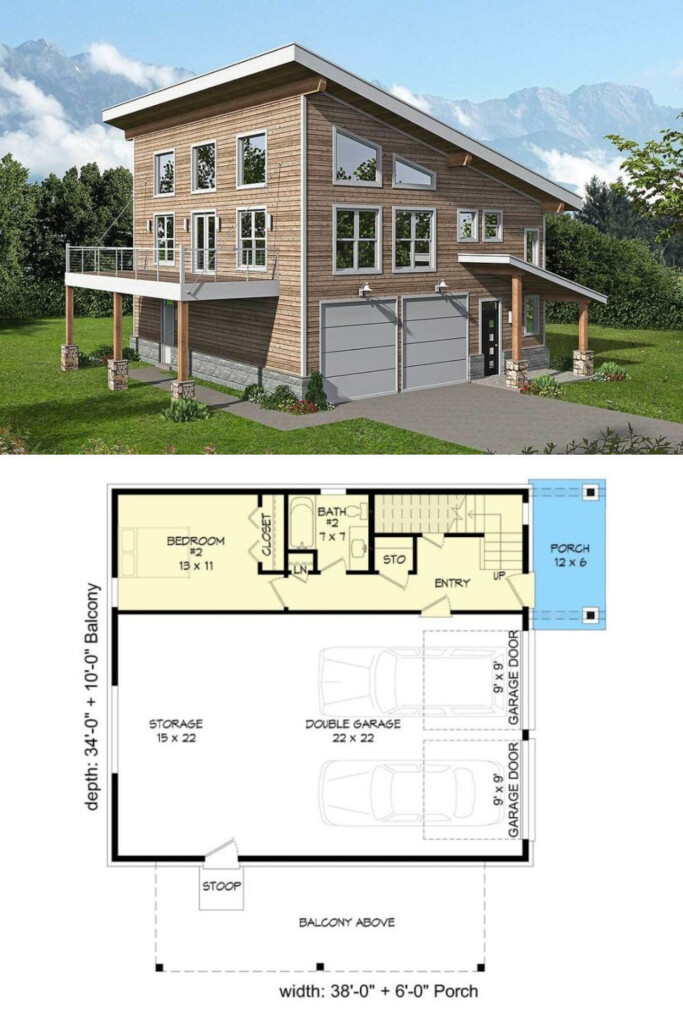 Three Story 2 Bedroom Contemporary Carriage Home With Artist s Loft  - Two Bedroom Carriage House Floor Plans