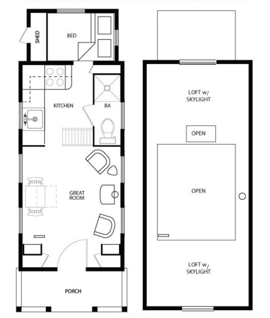 Tiny House Plans With Bedroom On Main Floor Bedroom Poster - Tiny House Plans Main Floor Bedroom