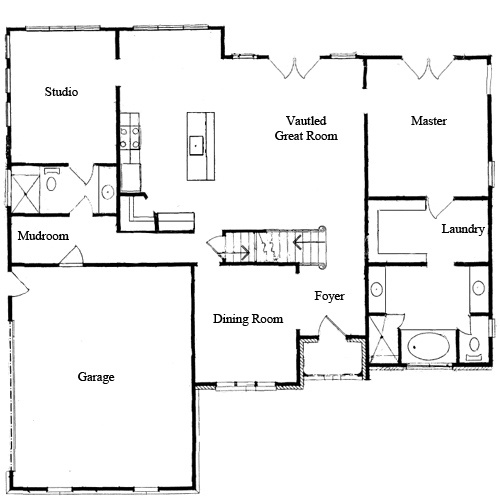 Top 5 Downstairs Master Bedroom Floor Plans with Photos  - Town House With Downstairs Master Bedroom Floor Plan