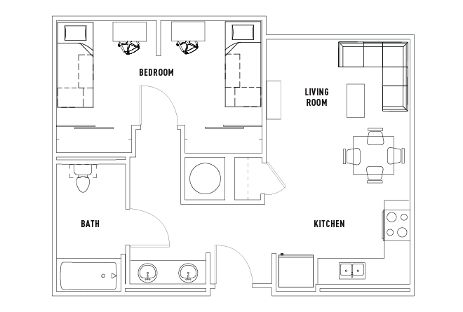 Ucla University Village Floor Plans Viewfloor co - The Boulevard Ucla Housing 2 Bedroom Floor Plan