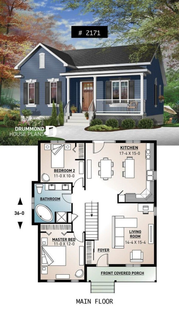 View 11 Open Floor Plan 2 Bedroom Tiny House Casequotebridge - Tiny House Floor Plans 2 Bedroom